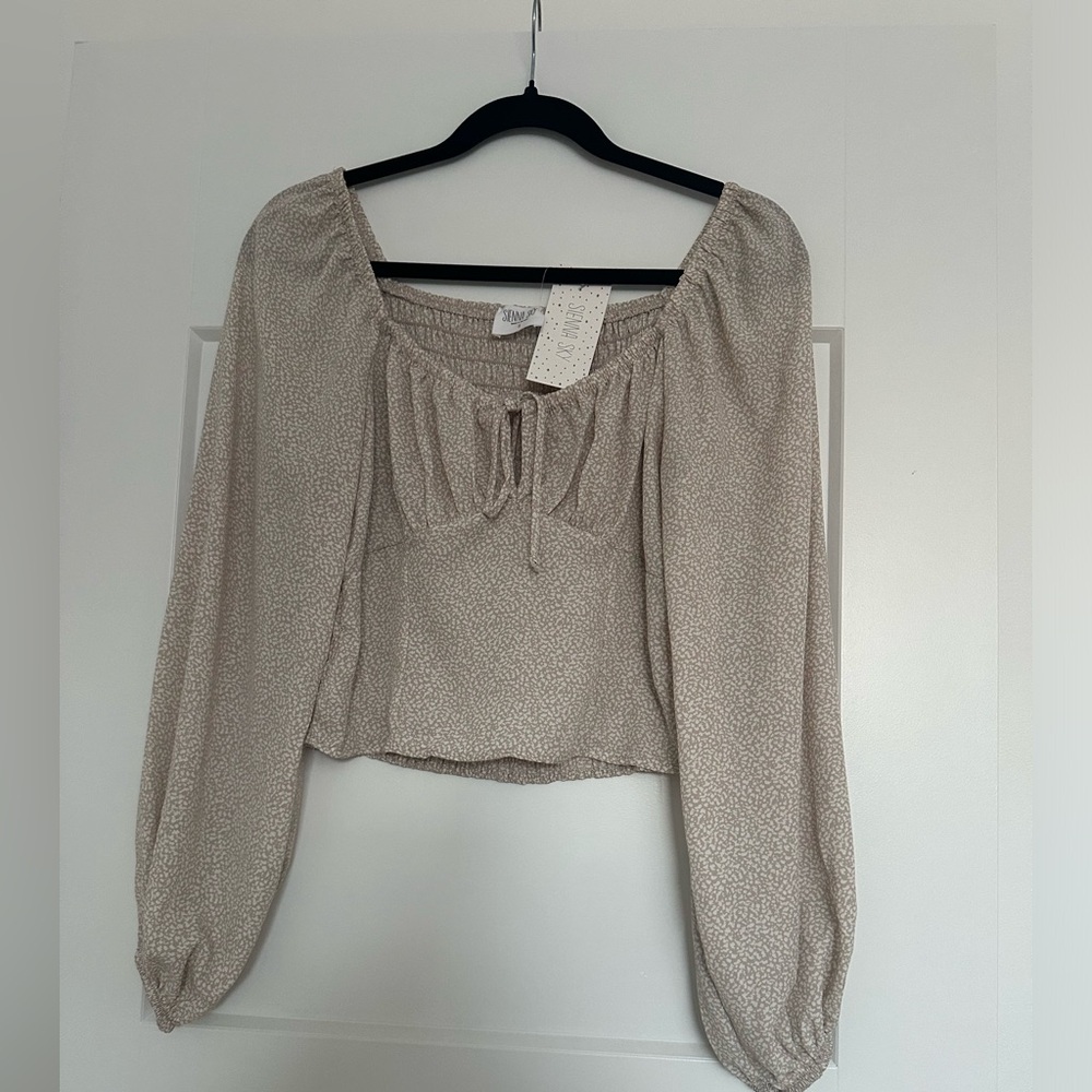 Sienna sky top. Size S